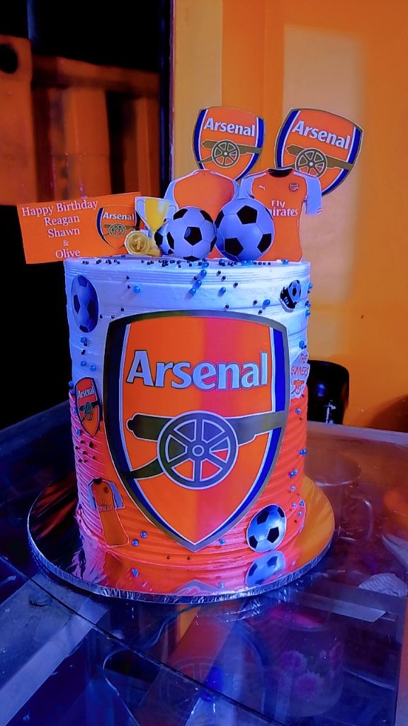 Custom Football Cakes in Nairobi
